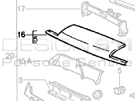Nose Panel Front. Porsche 924 / 944